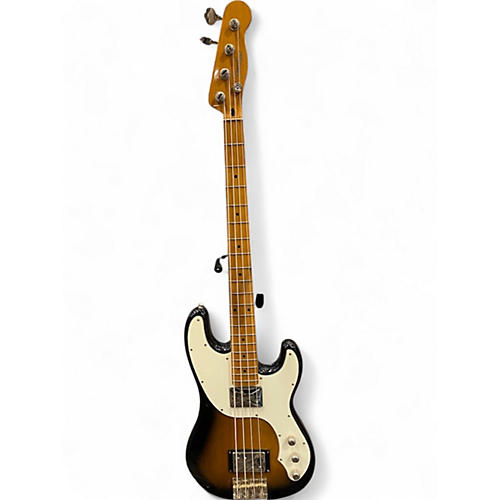 Used 2012 Fender Modern Player Telecaster Bass 2 Tone Sunburst Electric Bass Guitar 2 Tone Sunburst - musicians--Friend
