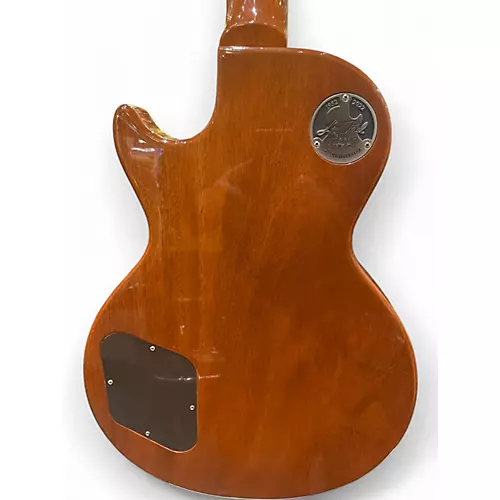 Used Gibson LPR7 1957 Les Paul Reissue Gold Top Solid Body Electric Guitar Gold Top - musicians--Friend
