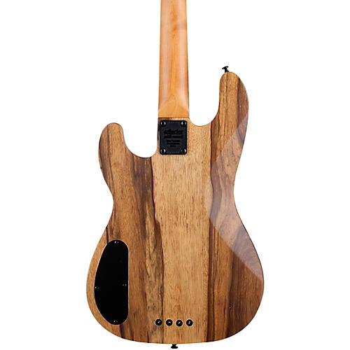 Schecter Guitar Research Model-T 4 Exotic Black Limba Electric Bass Satin Natural - musicians--Friend