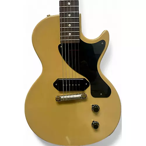 Used Gibson Custom 1957 Les Paul Junior Single-Cut Reissue VOS TV Yellow Solid Body Electric Guitar TV Yellow - musicians--Friend