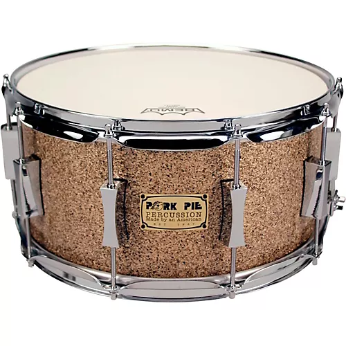 Pork Pie B20 Snare Drum 14 x 6.5 Cymbal Glitter Finish - musicians--Friend