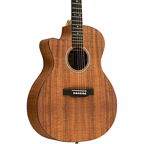 Martin GPC-X1E Special X Series Koa HPL Left-Handed Acoustic-Electric Guitar Flamed Koa - musicians--Friend