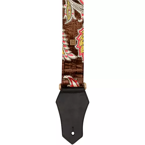 Get'm Get'm Casanova Guitar Strap Brown 2 in. - musicians--Friend