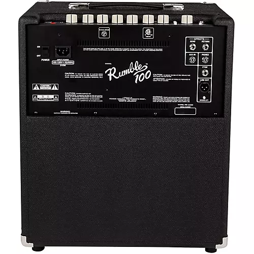 Fender Rumble 100 1x12 100W Bass Combo Amp - musicians--Friend