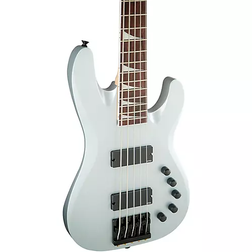 Jackson CBX V David Ellefson Signature 5-String Electric Bass Quicksilver - musicians--Friend