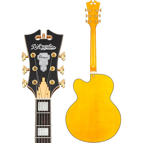 D'Angelico Premier EXL-1 Hollowbody Electric Guitar Honey Blonde - musicians--Friend