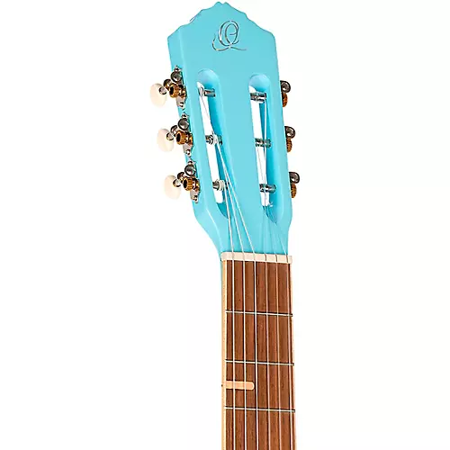 Ortega Gaucho Parlor Classical Guitar Orange - musicians--Friend