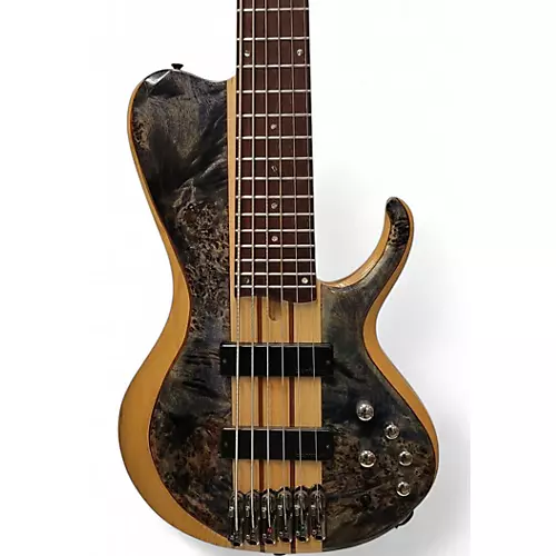 Used Ibanez BTB846SC Natural Electric Bass Guitar Natural - musicians--Friend