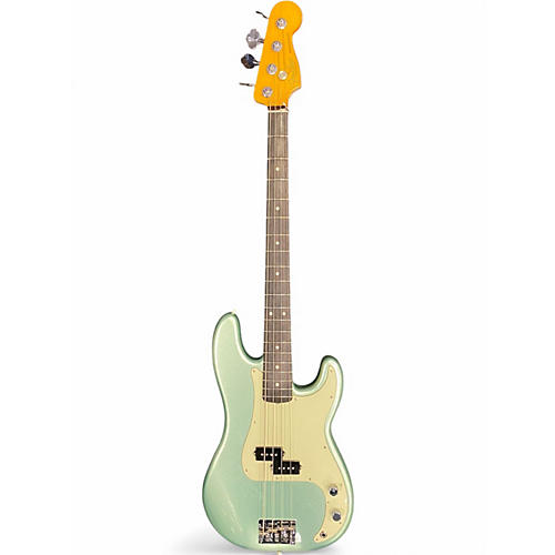Used Fender American Professional II Precision Bass Jade Pearl Metallic Electric Bass Guitar Jade Pearl Metallic - musicians--Friend
