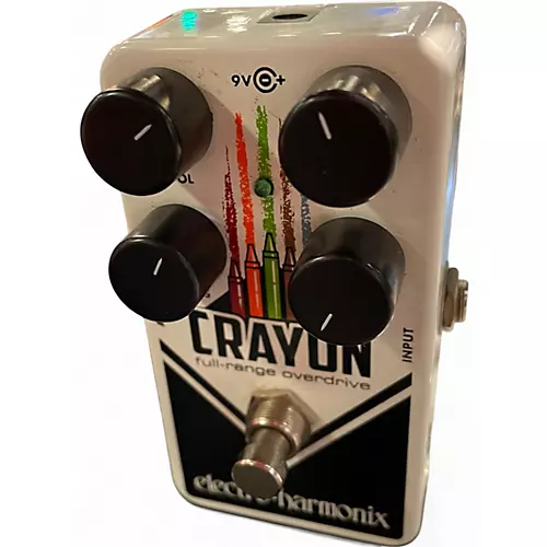 Used Electro-Harmonix Crayon Full Range Overdrive Effect Pedal - musicians--Friend