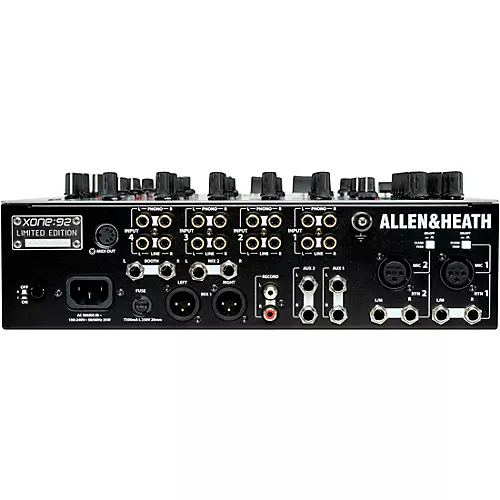 Allen & Heath XONE:92 Limited-Edition 20th Anniversary 6-Channel DJ Mixer - musicians--Friend