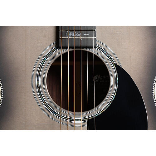 Martin OMJM 20th Anniversary John Mayer Signature Acoustic-Electric Guitar Gray Sunburst - musicians--Friend