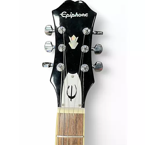 Used Epiphone Noel Gallagher Riviera Wine Red Hollow Body Electric Guitar Wine Red - musicians--Friend