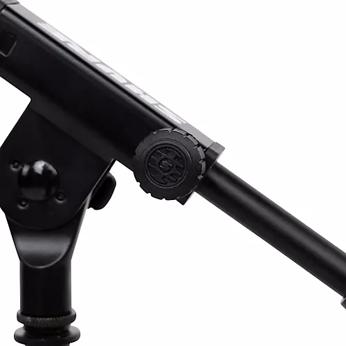 Shure Low Profile Tripod Mic Stand with Adjustable Height and Telescoping Boom Black - musicians--Friend