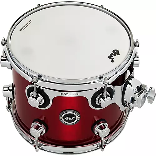 DW DWe Wireless Acoustic/Electronic Convertible Tom with STM 10 x 8 in. Finish Ply White Marine Pearl - musicians--Friend