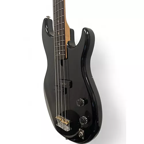 Used Yamaha 80's BB300 Black Electric Bass Guitar Black - musicians--Friend