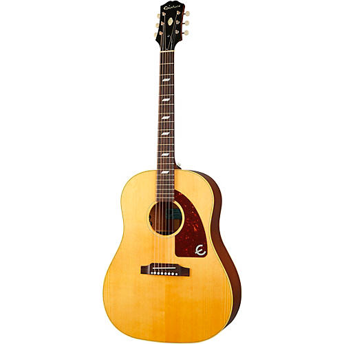 Epiphone USA Texan Acoustic-Electric Guitar Antique Natural - musicians--Friend