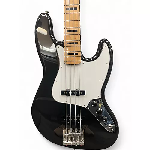 Used Fender Geddy Lee Signature Jazz Bass Black Electric Bass Guitar Black - musicians--Friend