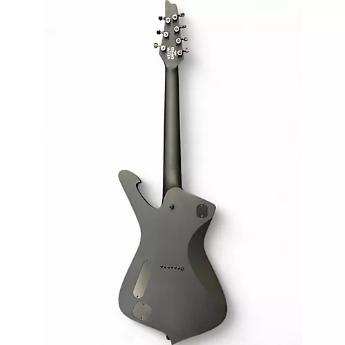 Used Ibanez IC507 Iceman 7 String Black Solid Body Electric Guitar Black - musicians--Friend