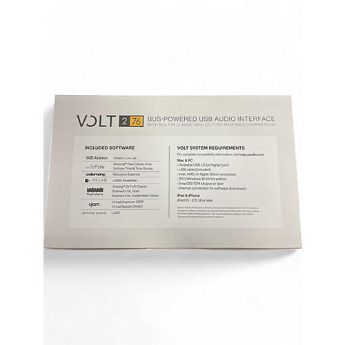 Used 2024 Universal Audio VOLT 276 Audio Interface - musicians--Friend