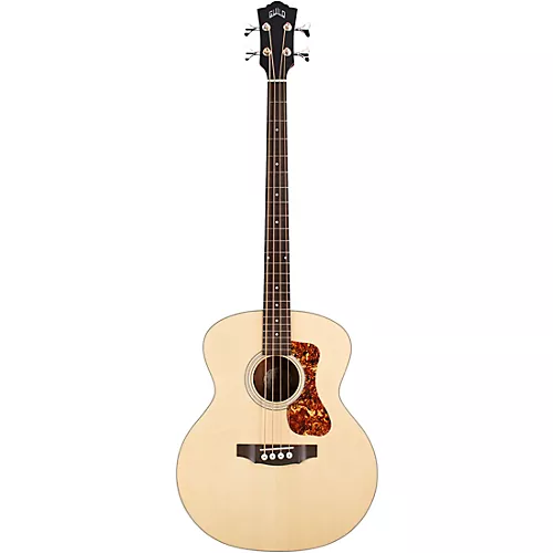 Guild Jumbo B-240E Acoustic-Electric Bass Guitar Natural - musicians--Friend