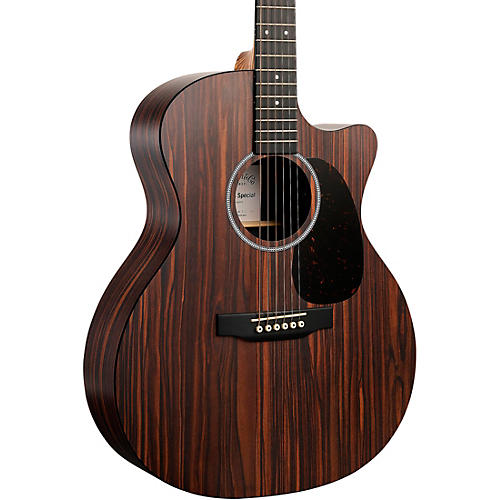 Martin Special GPC X1E X Series HPL Macassar Ebony Acoustic-Electric Guitar Natural - musicians--Friend
