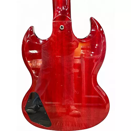 Used Gibson SG Standard Cherry Solid Body Electric Guitar Cherry - musicians--Friend