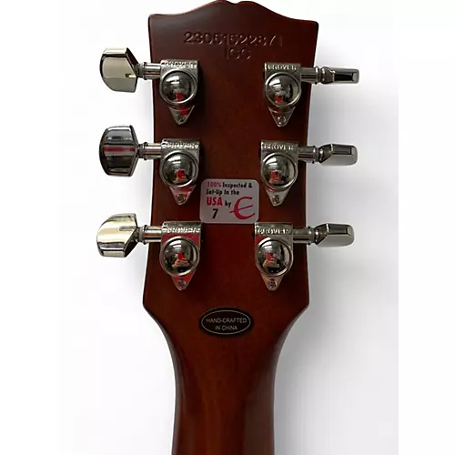 Used Epiphone Les Paul Standard Greeny Lemon Solid Body Electric Guitar Lemon - musicians--Friend