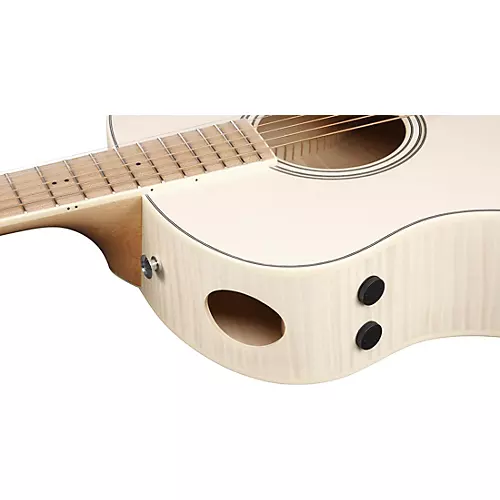 Ibanez AAM370E Advanced Auditorium Acoustic-Electric Guitar Antique White - musicians--Friend
