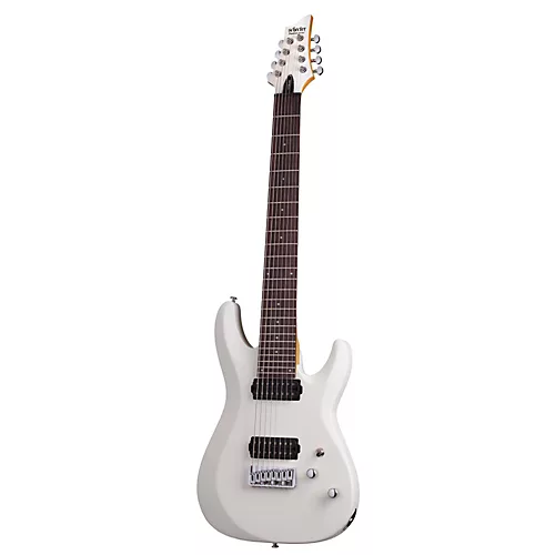 Schecter Guitar Research C-8 Deluxe 8-String Electric Guitar Satin Black - musicians--Friend