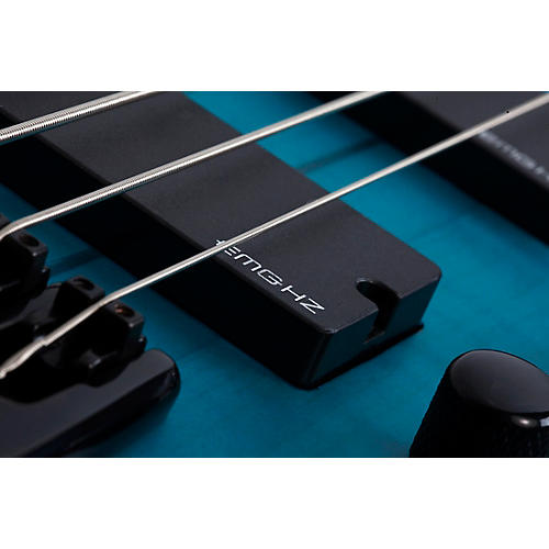 Schecter Guitar Research Stiletto Studio-4 Electric Bass Guitar Ocean Blue Burst - musicians--Friend
