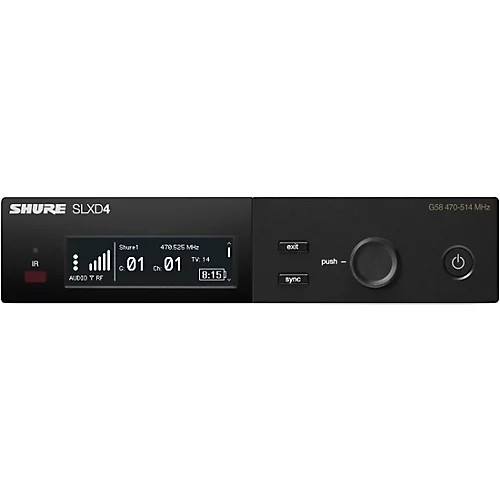 Shure SLXD14/85M Single Bodypack System With WL185M Lavalier Band J52 - musicians--Friend