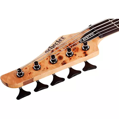 Schecter Guitar Research Reaper-5 Left-Handed Electric Bass Natural Satin - musicians--Friend