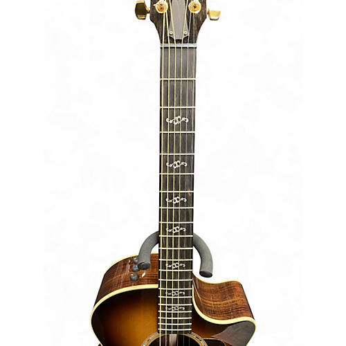 Used Taylor Custom 414ce Shaded Edge Burst Acoustic Guitar Shaded Edge Burst - musicians--Friend