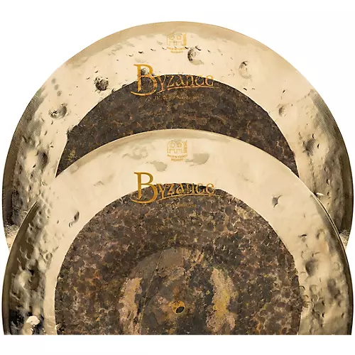 MEINL Byzance Extra Dry Dual Hi-Hat Cymbal Pair 15 in. - musicians--Friend