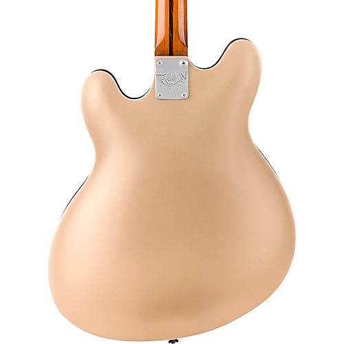 Fender Tom DeLonge Starcaster Electric Guitar Satin Shell Pink - musicians--Friend