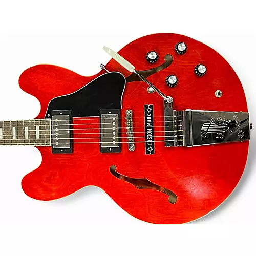 Used 2022 Epiphone JOE BONAMASSA 1962 ES 335 RED Hollow Body Electric Guitar RED - musicians--Friend
