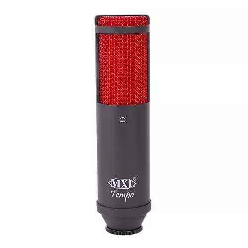 MXL Tempo USB Mic With Headphone Jack Silver/Black Grill - musicians--Friend