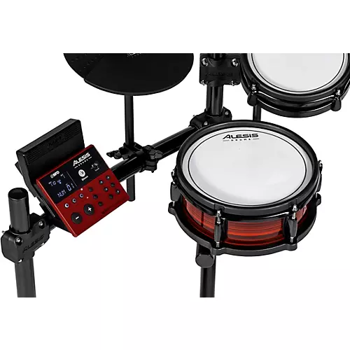 Open-Box Alesis Nitro Pro 8-Piece Electronic Drum Kit With Mesh Heads & Bluetooth Condition 1 - Mint - musicians--Friend