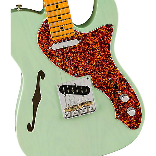Fender American Professional II Telecaster Thinline Limited-Edition Electric Guitar Transparent Shell Pink - musicians--Friend