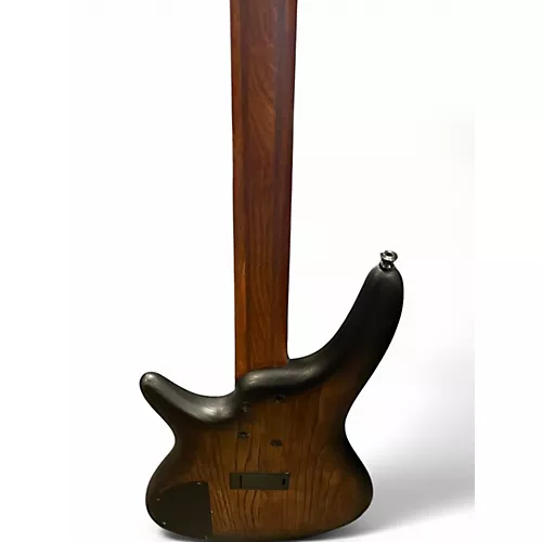 Used Ibanez SR600E Walnut Electric Bass Guitar Walnut - musicians--Friend