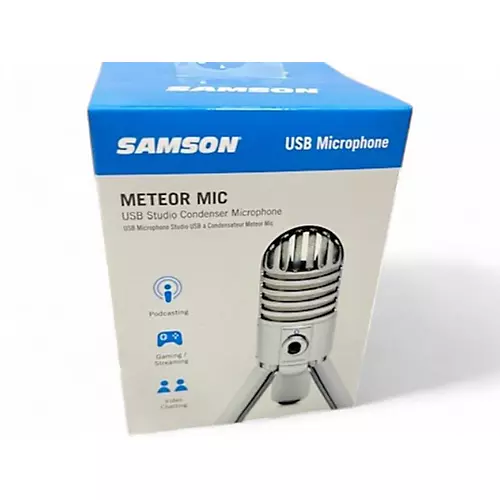 Used Samson SAMTR Meteor USB Microphone - musicians--Friend