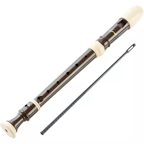Lyons Premium 3-Piece Soprano Recorder Brown - musicians--Friend