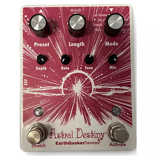 Used EarthQuaker Devices ASTRAL DESTINY Effect Pedal - musicians--Friend