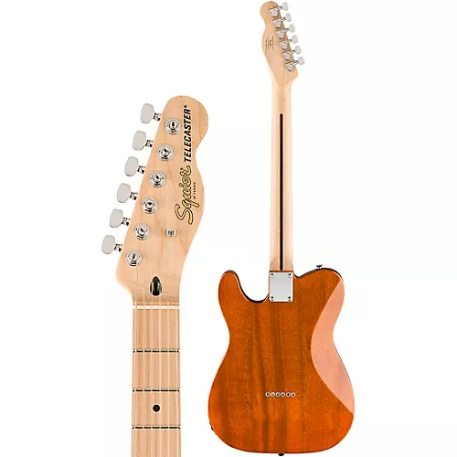 Squier Affinity Series Telecaster FMT SH Maple Fingerboard Electric Guitar Mocha - musicians--Friend