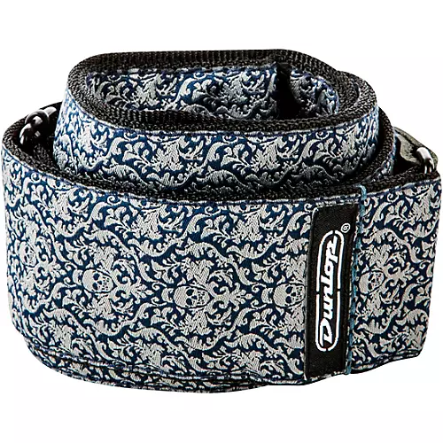 Dunlop Designer Jacquard Series Strap Red Paisley - musicians--Friend