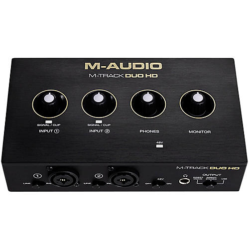 M-Audio M-Track DUO HD Audio Interface Producer Pack - musicians--Friend