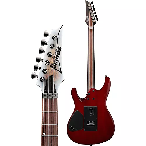 Ibanez S1070PBZ S Premium 6-String Electric Guitar Cerulean Blue Burst - musicians--Friend