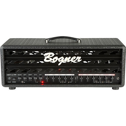 Bogner Uberschall Ultra MK2 EL34 100W Tube Guitar Amp Head Black - musicians--Friend