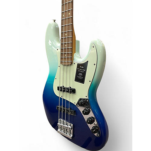 Used Fender Player Jazz Bass belair blue Electric Bass Guitar belair blue - musicians--Friend
